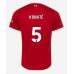 Billige Liverpool Ibrahima Konate #5 Hjemmebane Fodboldtrøjer 2023-24 Kortærmet